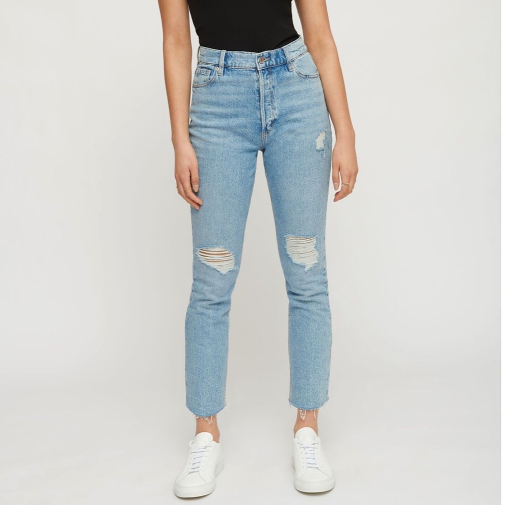 NWT - Rosie Distressed Ankle Jeans